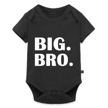 Big bro - Baby Premium short-sleeve bodysuit - black - Front