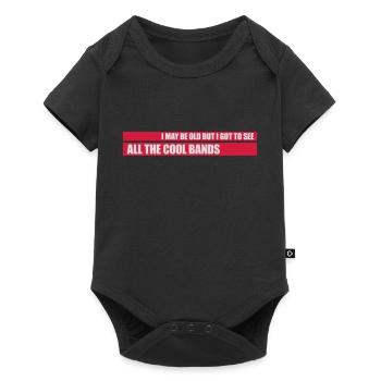 I may be old - Baby Premium short-sleeve bodysuit - black - Front