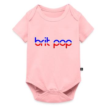 BRIT POP - Baby Premium short-sleeve bodysuit - rose - Front