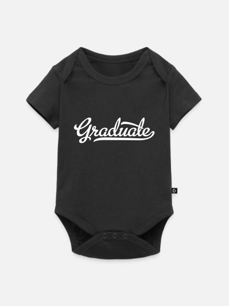 Absolvent - Baby Premium Kurzarmbody - Schwarz