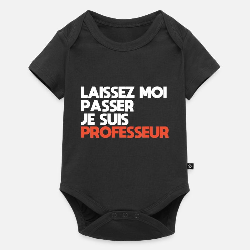 Lass mich passieren, ich bin ein Lehrer - Baby Premium Kurzarmbody - Schwarz