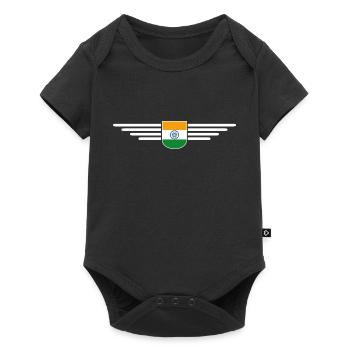 I Love India, Outfit T-Shirt Design Gift - Baby Premium short-sleeve bodysuit - black - Front