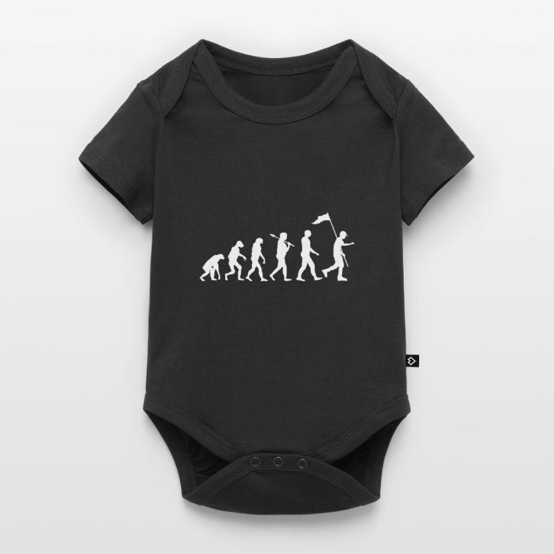Pfadfinder Evolution · Evolution · Camping · Natur Baby Premium Kurzarmbody