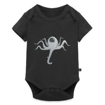 squid giant octopus octopus octopus squid sepia fish - Baby Premium short-sleeve bodysuit - black - Front