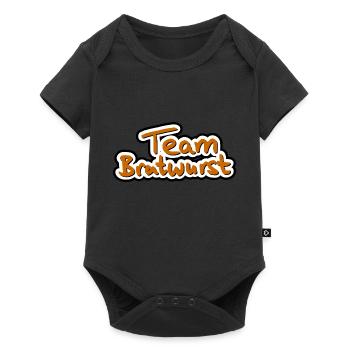 Team Bratwurst - Baby Premium Kurzarmbody - Schwarz - Vorne