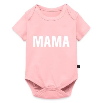 maman - Body à manches courtes Premium Bébé - rose - Devant
