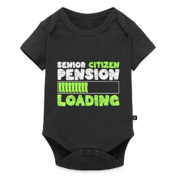 Pensioners Rest Senior - Baby Premium short-sleeve bodysuit - black - Front