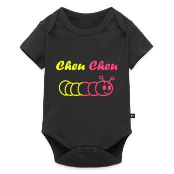 cheu cheu - Body à manches courtes Premium Bébé - noir - Devant