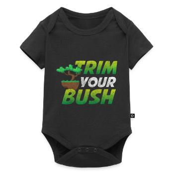 Japan Züchter Meditation Umwelt - Baby Premium Kurzarmbody - Schwarz - Vorne