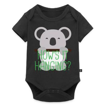 Koala 3 03 - Baby Premium short-sleeve bodysuit - black - Front