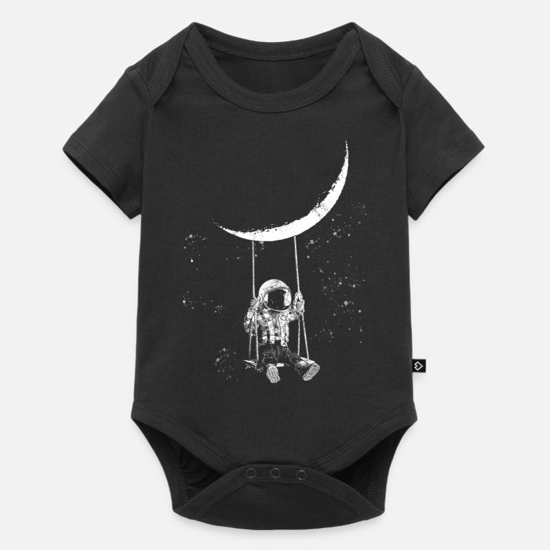 Space - Baby Premium short-sleeve bodysuit - black