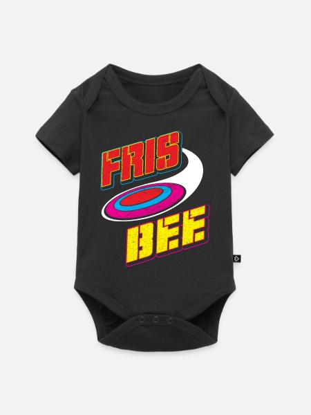 Frisbee - Ultimate Frisbee - Baby Premium Kurzarmbody - Schwarz
