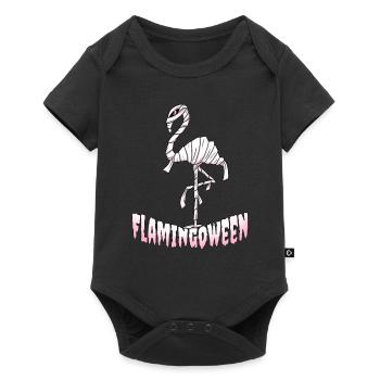 Flamingo Flamingo Halloween Costume Cadeau - Body à manches courtes Premium Bébé - noir - Devant