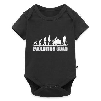 Evolution Quad Motorsport rigolo tout-terrain - Body à manches courtes Premium Bébé - noir - Devant