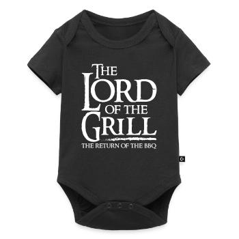 Funny Grill Grill Master Men Gift - Baby Premium short-sleeve bodysuit - black - Front