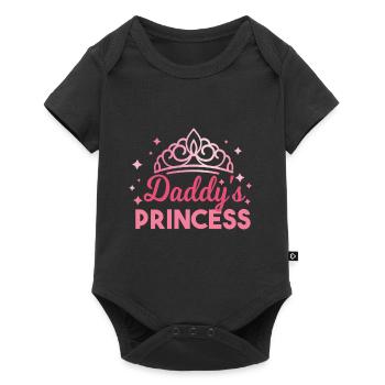 Daddy's Princess Daddy's Princess girls women - Baby Premium short-sleeve bodysuit - black - Front
