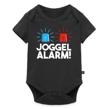 Joggel Alarm Saarland Saarbrücken Saarländer - Baby Premium Kurzarmbody - Schwarz - Vorne