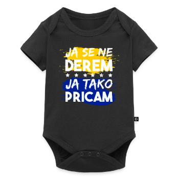 Oui Se Ne Derem Bosnie Bosna Hrvatska Srbija Jugo - Body à manches courtes Premium Bébé - noir - Devant