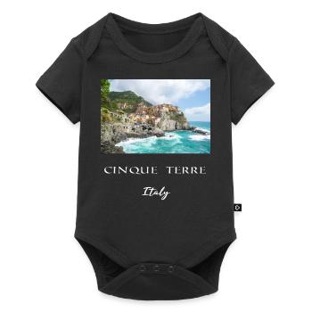 CT 1 exp weiß - Baby Premium Kurzarmbody - Schwarz - Vorne