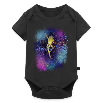 Dancer Music in starlight - Baby Premium short-sleeve bodysuit - black - Front