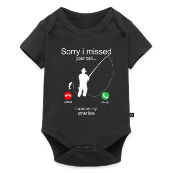 Désolé J’ai été maléfié Je quoi Sur My Other Line Fishing - Body à manches courtes Premium Bébé - noir - Devant
