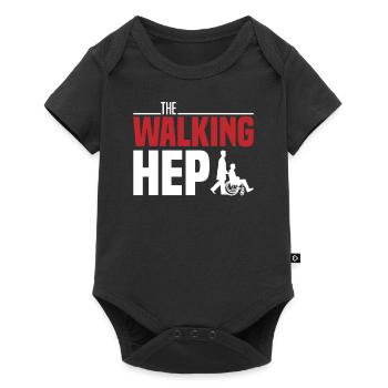 The Walking HEP Heilerziehungspflege Pflegekraft - Body à manches courtes Premium Bébé - noir - Devant