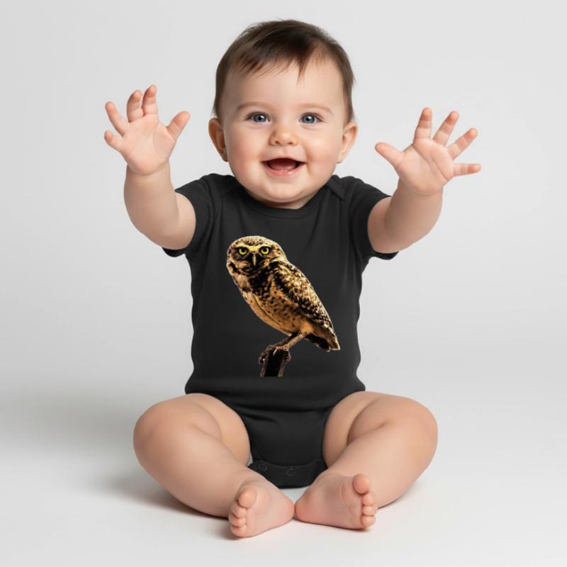 Die Eule die Eule Baby Premium Kurzarmbody