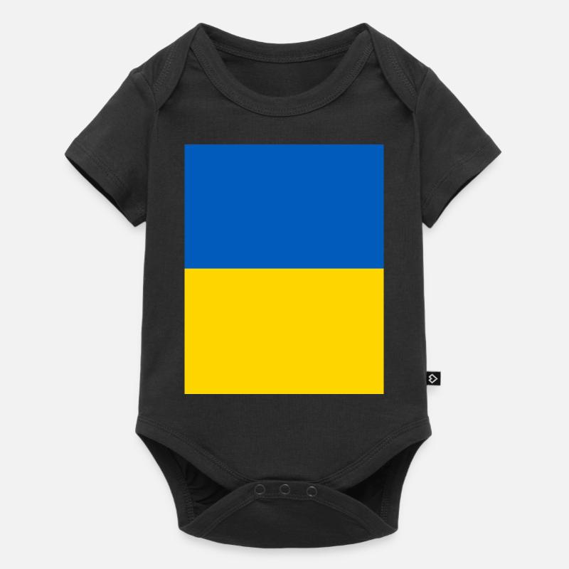 Ukraine - Body à manches courtes Premium Bébé - noir