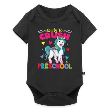 Ready To Crush Preschool Kindergarten Pre-K - Baby Premium short-sleeve bodysuit - black - Front