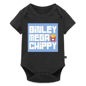 BINLEY mega chippy - Baby Premium short-sleeve bodysuit - black - Front