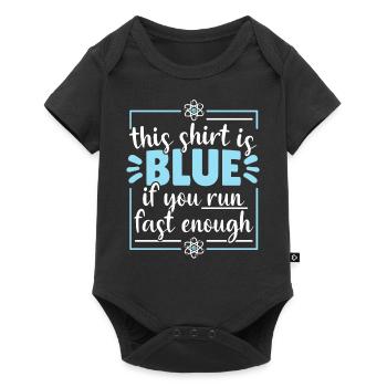 Scientist Shirt Funny Gift - Baby Premium short-sleeve bodysuit - black - Front