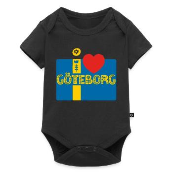 Göteborg Suède - Body à manches courtes Premium Bébé - noir - Devant