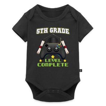 5th Grade Level Complete Middle School Graduation - Baby Premium short-sleeve bodysuit - black - Front