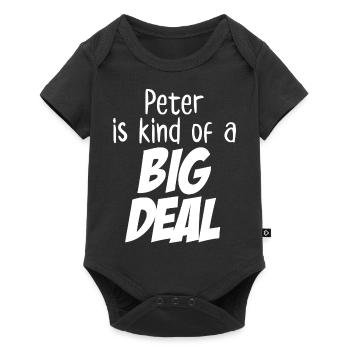 Peter is Kind of a Big Deal - Baby Premium short-sleeve bodysuit - black - Front