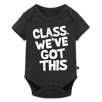 Class. We've got this. - Baby Premium short-sleeve bodysuit - black - Front