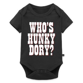 Funky fabulous slogan tee - Baby Premium short-sleeve bodysuit - black - Front