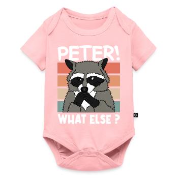 RACCOON RACOON PETER Christmas Gift - Baby Premium short-sleeve bodysuit - rose - Front