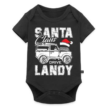 Promenade du Père Noël Landy - Body à manches courtes Premium Bébé - noir - Devant