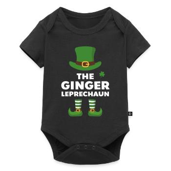 Le lutin au gingembre - Body à manches courtes Premium Bébé - noir - Devant