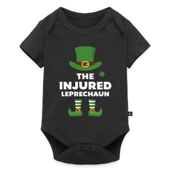 Le lutin blessé - Body à manches courtes Premium Bébé - noir - Devant