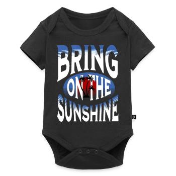 Bring on the Sunshine - Baby Premium short-sleeve bodysuit - black - Front