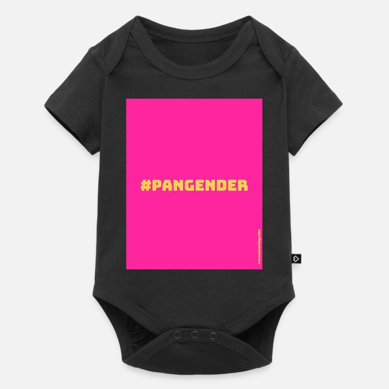 Pangender - Baby Premium Kurzarmbody - Schwarz