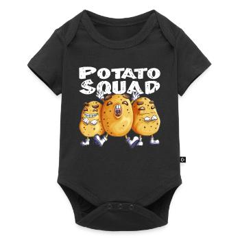 Delicious Potatoes Fan Potato Squad - Baby Premium short-sleeve bodysuit - black - Front