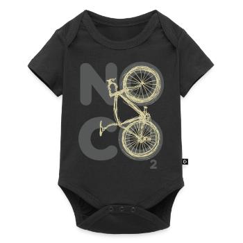 Pas de CO2 - Body à manches courtes Premium Bébé - noir - Devant