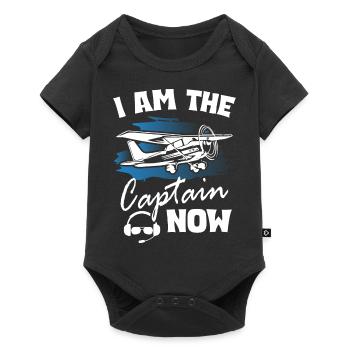 I Am The Captain Now - Baby Premium short-sleeve bodysuit - black - Front