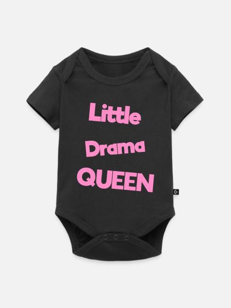 Babysprüche - Baby Premium Kurzarmbody - Schwarz