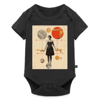 Sagittarius - Baby Premium short-sleeve bodysuit - black - Front