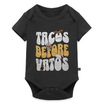 Taco - Baby Premium short-sleeve bodysuit - black - Front