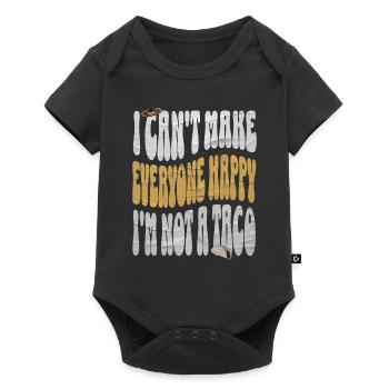 Taco - Baby Premium short-sleeve bodysuit - black - Front