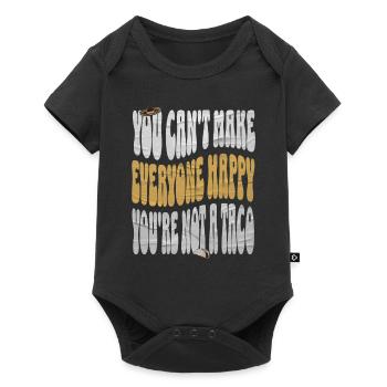 Taco - Baby Premium short-sleeve bodysuit - black - Front